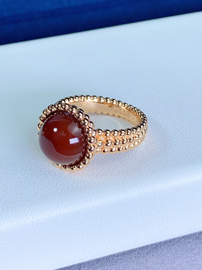 [⭐Haelin Jewelry]PERLEE COULEURS ROSE GOLD RING