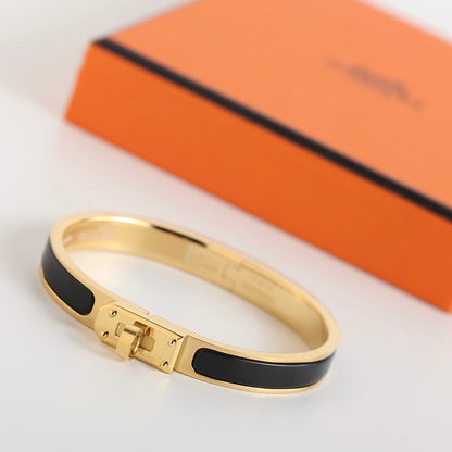 [⭐Haelin Jewelry]HM KELLY BLACK BRACELET