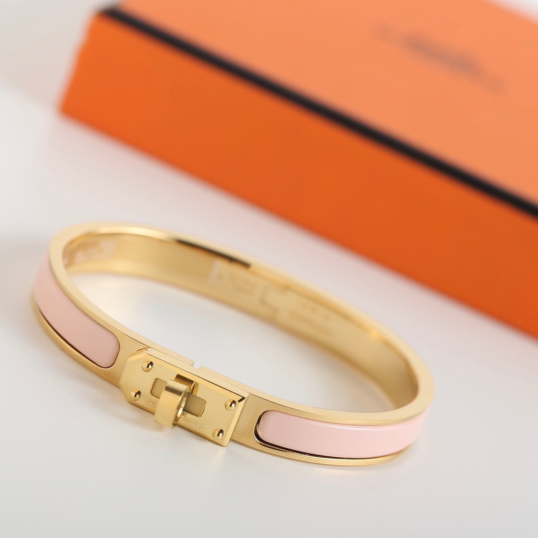 [⭐Haelin Jewelry]HM KELLY LIGHT PINK BRACELET