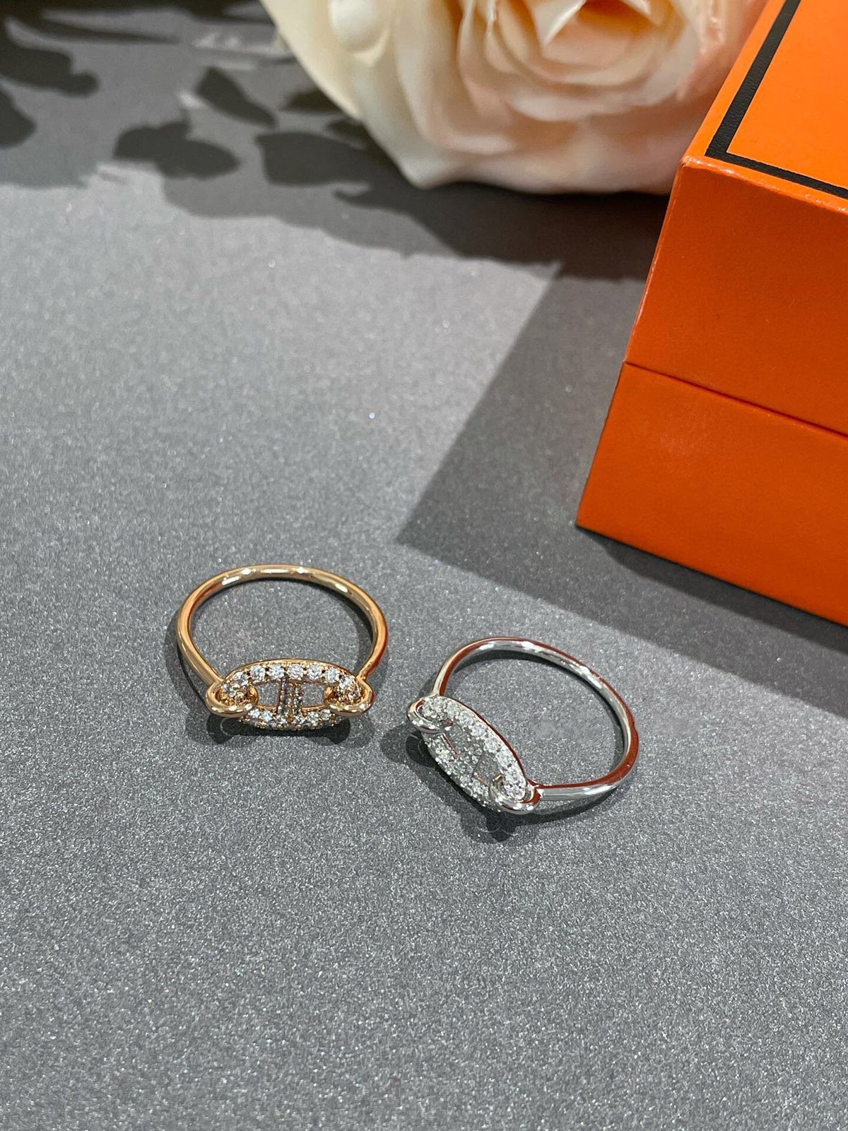 [⭐Haelin Jewelry]RONDE SMALL DIAMOND RING