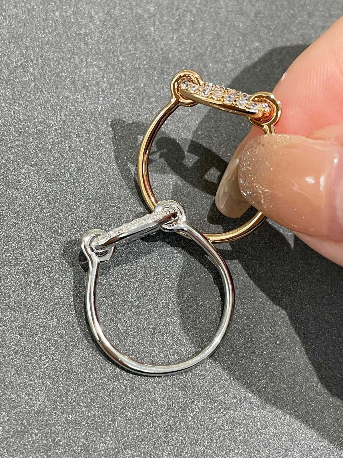 [⭐Haelin Jewelry]RONDE SMALL DIAMOND RING