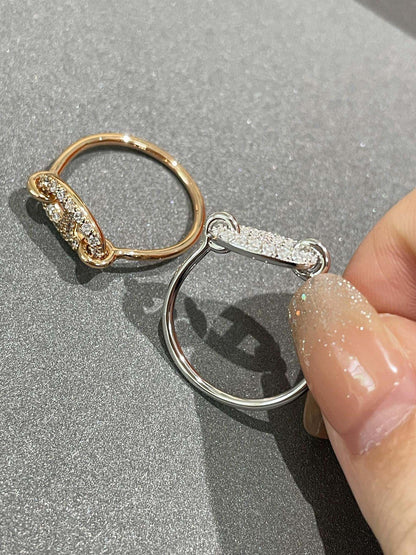 [⭐Haelin Jewelry]RONDE SMALL DIAMOND RING
