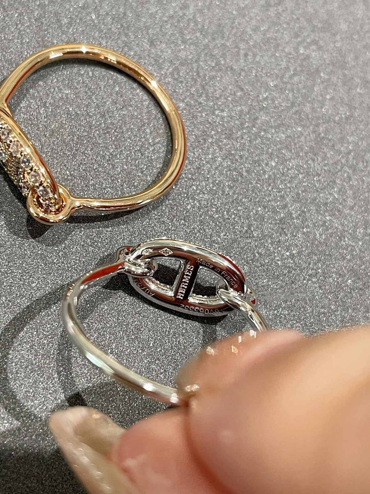 [⭐Haelin Jewelry]RONDE SMALL DIAMOND RING