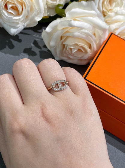 [⭐Haelin Jewelry]RONDE SMALL DIAMOND RING