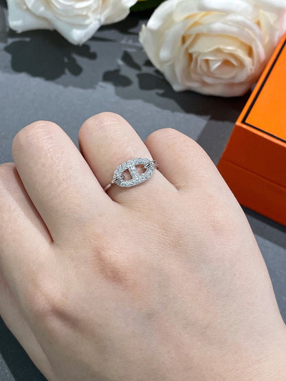 [⭐Haelin Jewelry]RONDE SMALL DIAMOND RING