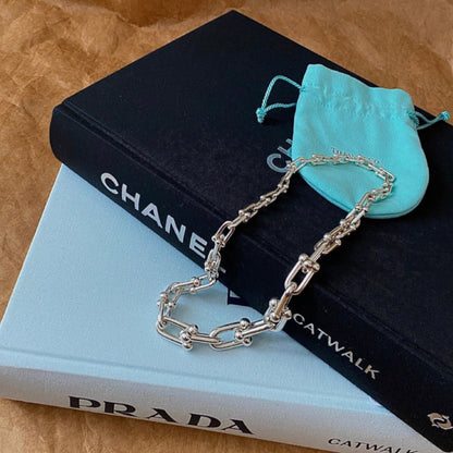 [Haelin Jewelry]HARDWEAR SILVER CHOKER