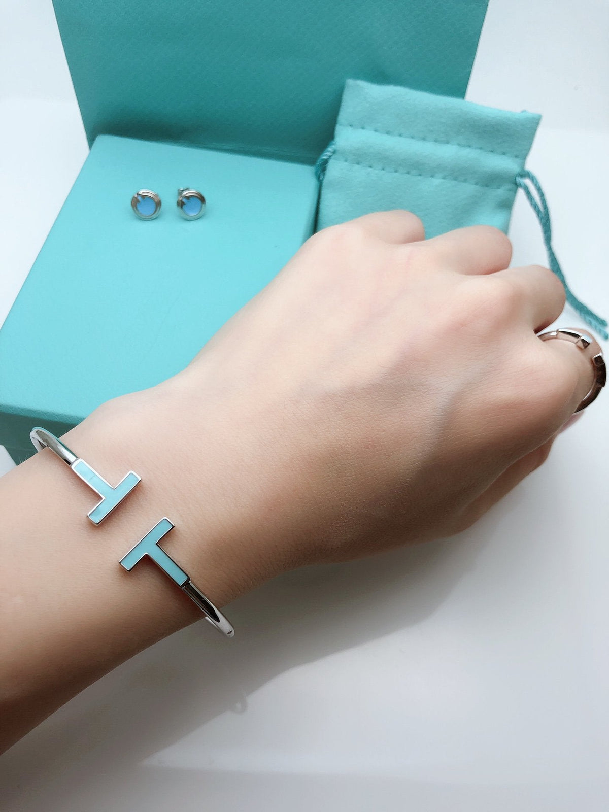 [Haelin Jewelry]T SMALL TURQUOISE SILVER RING