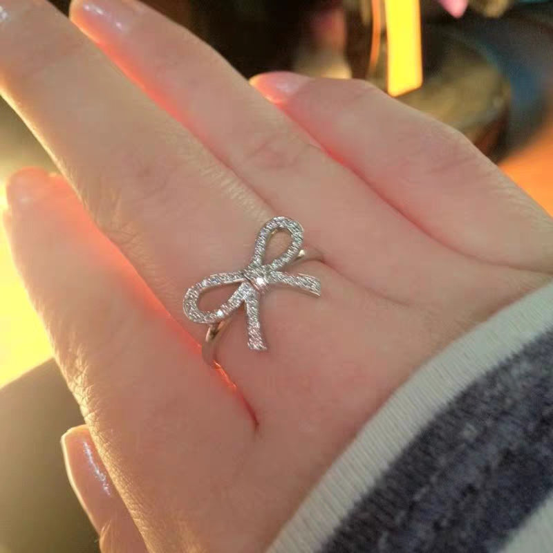 [Haelin Jewelry]TWIST BOW RING