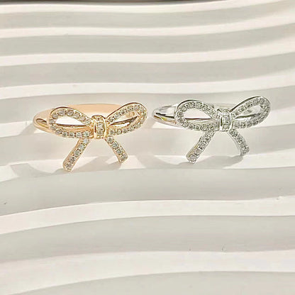 [Haelin Jewelry]TWIST BOW RING