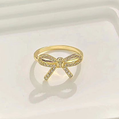 [Haelin Jewelry]TWIST BOW RING