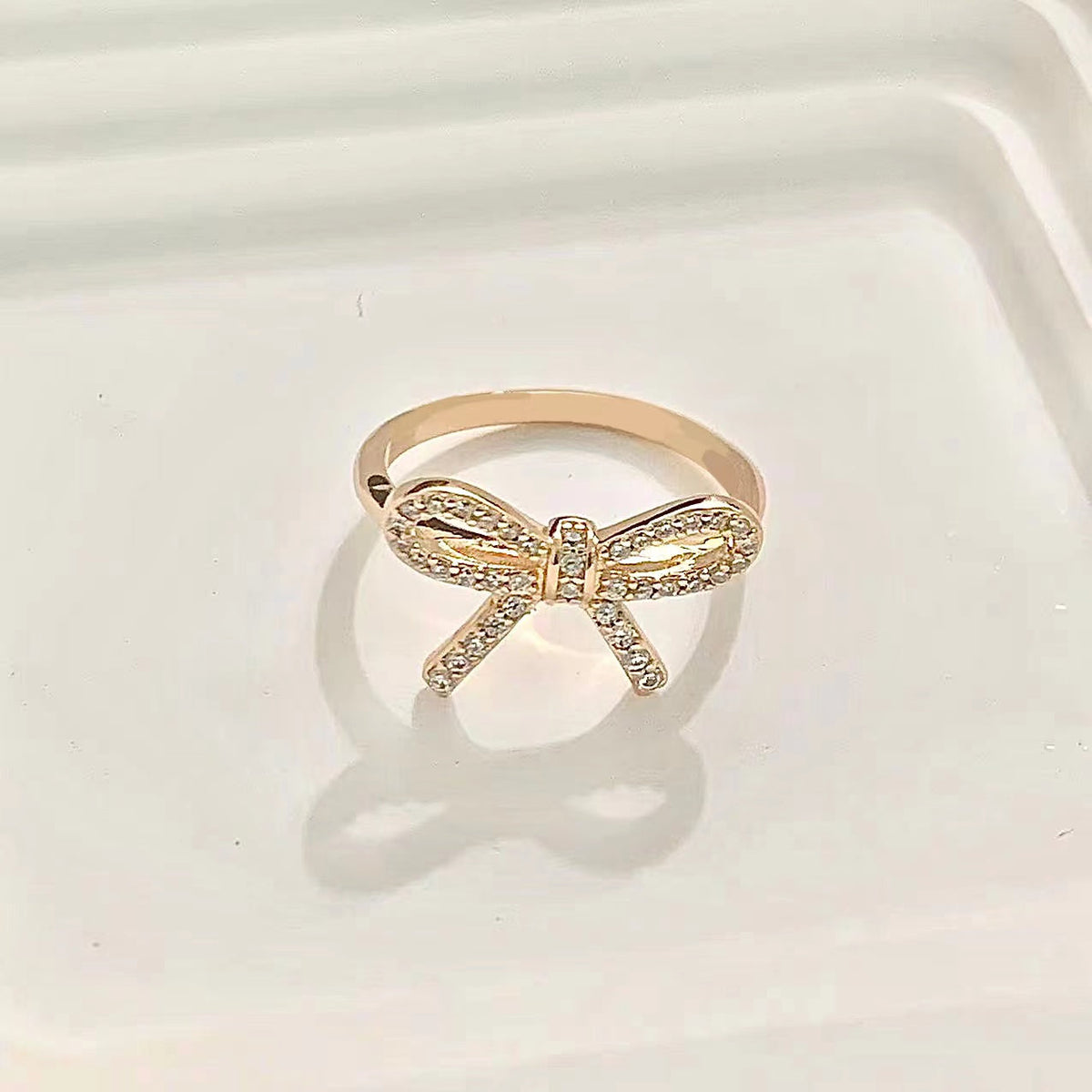 [Haelin Jewelry]TWIST BOW RING