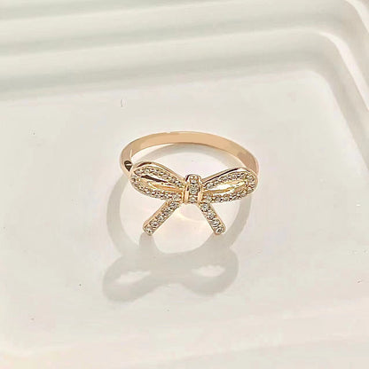 [Haelin Jewelry]TWIST BOW RING