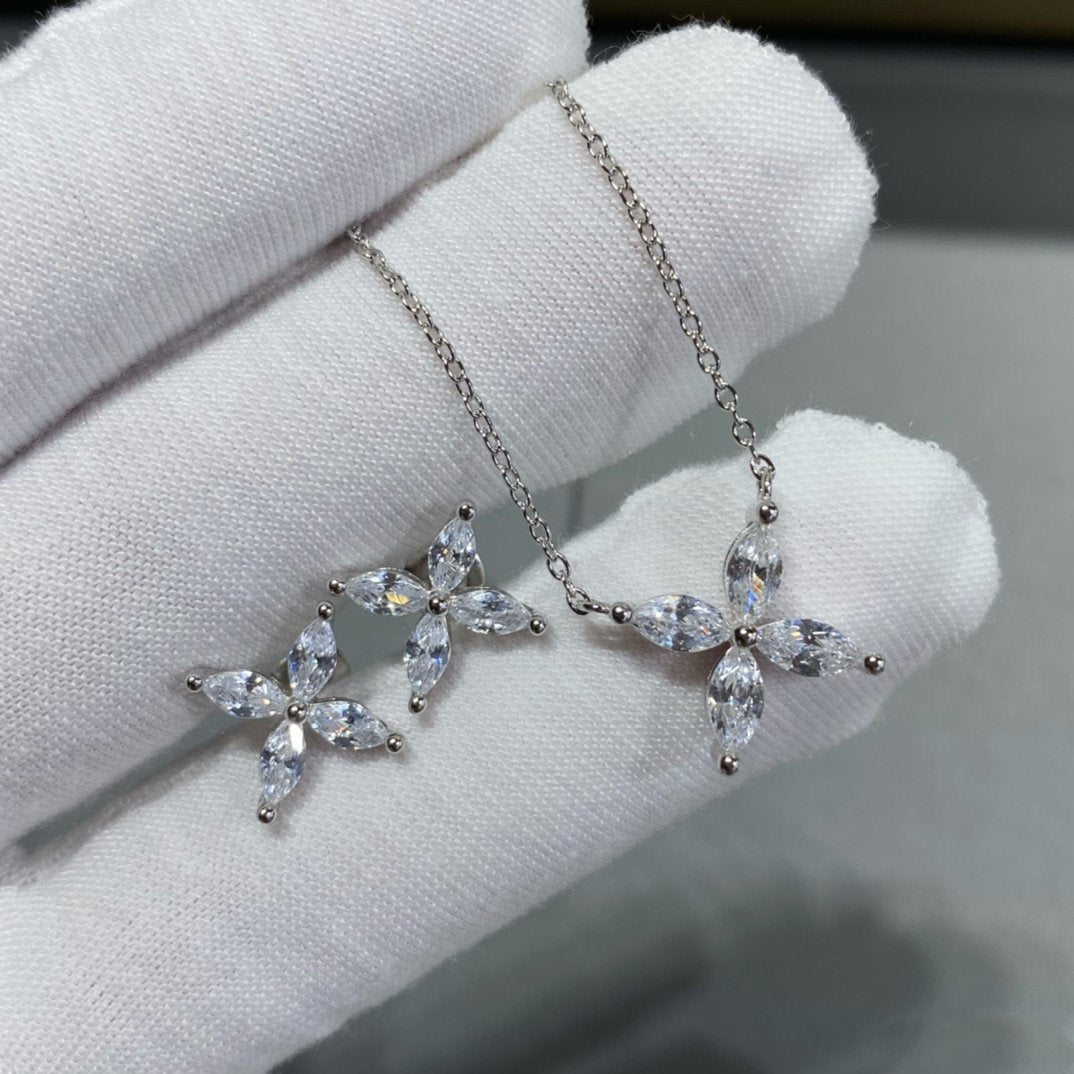 [Haelin Jewelry]VICTORIA SILVER DIAMOND STUD MINI EARRINGS