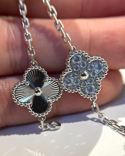 [⭐Haelin Jewelry] CLOVER 5 MOTIF LASER BRACELET COLLECTION