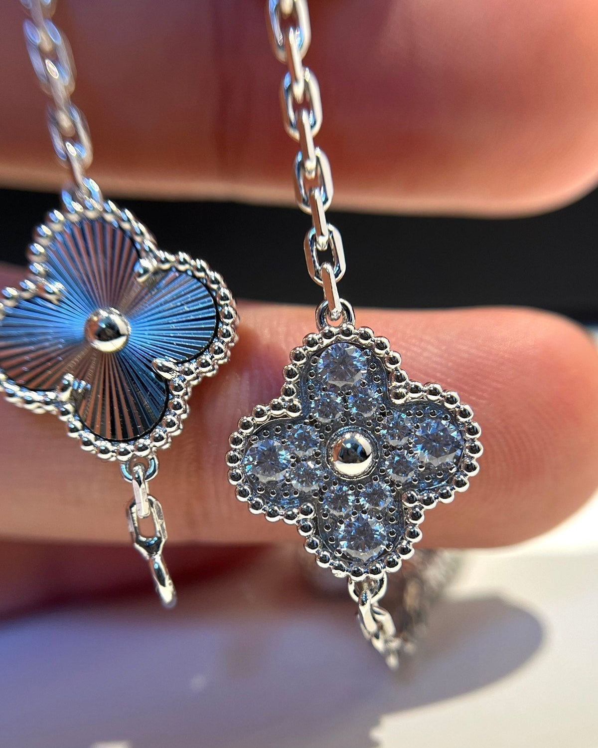 [⭐Haelin Jewelry] CLOVER 5 MOTIF LASER BRACELET COLLECTION