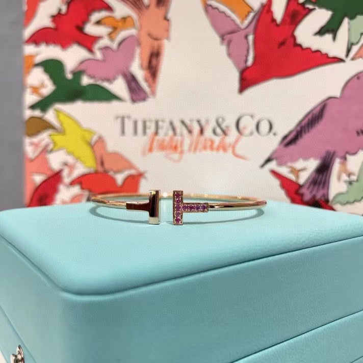 [Haelin Jewelry]T PINK GOLD PINK DIAMOND BRACELET