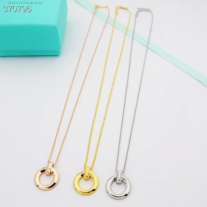 [Haelin Jewelry]T1 CIRCLE MEDIUM NECKLACE