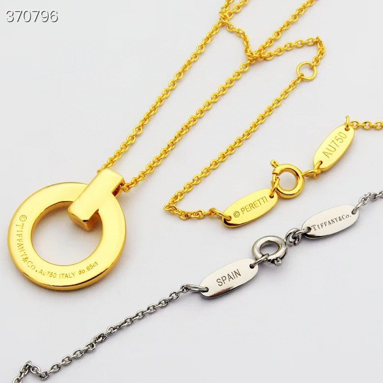 [Haelin Jewelry]T1 CIRCLE MEDIUM NECKLACE
