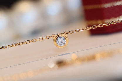 [⭐Haelin Jewelry]DAMOUR DIAMOND NECKLACE