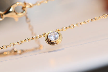 [⭐Haelin Jewelry]DAMOUR DIAMOND NECKLACE