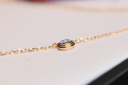 [⭐Haelin Jewelry]DAMOUR DIAMOND NECKLACE