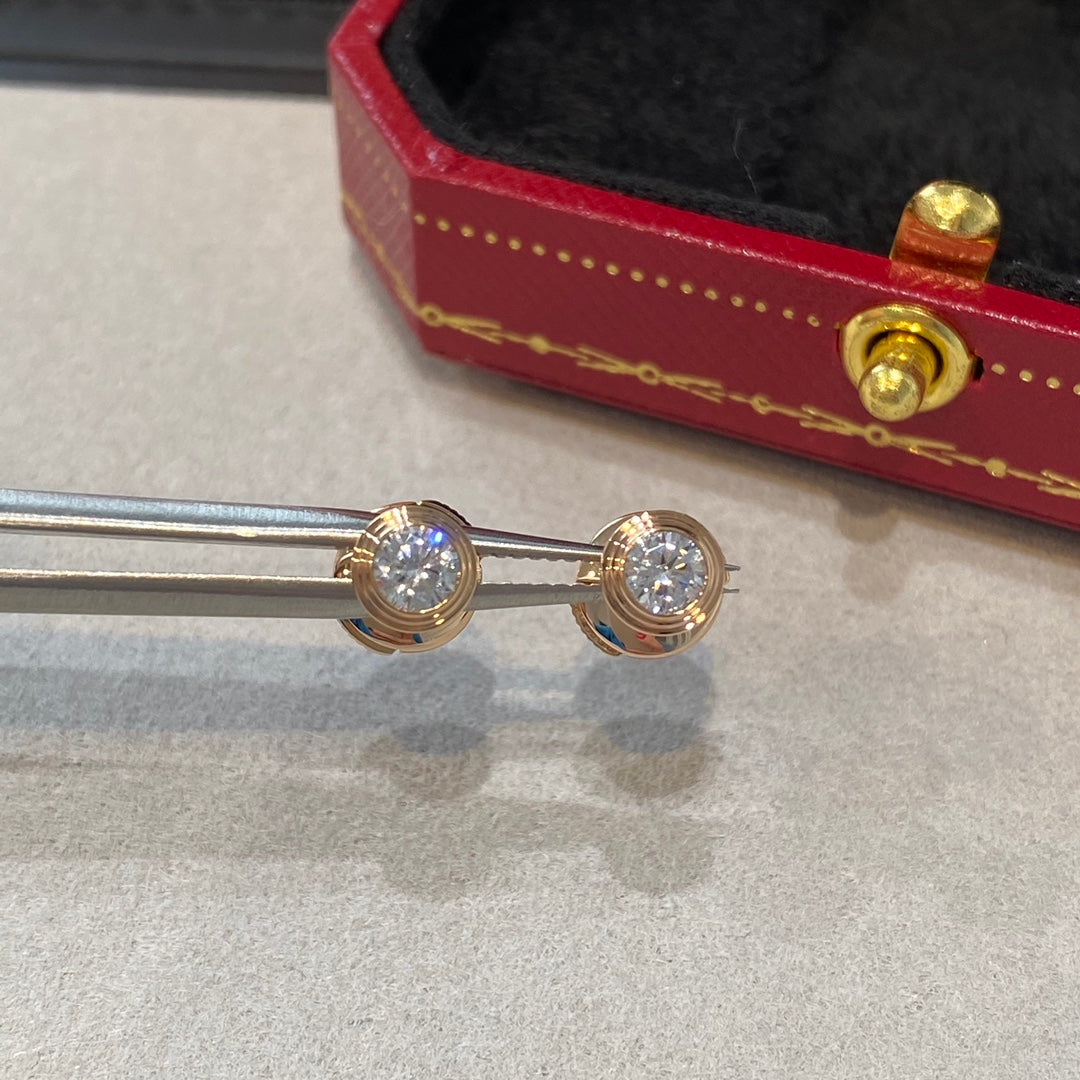 [⭐Haelin Jewelry]DAMOUR DIAMOND EARRINGS