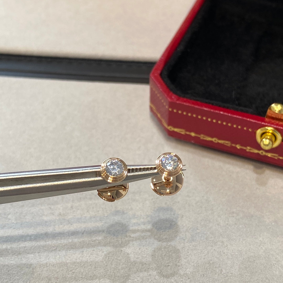 [⭐Haelin Jewelry]DAMOUR DIAMOND EARRINGS