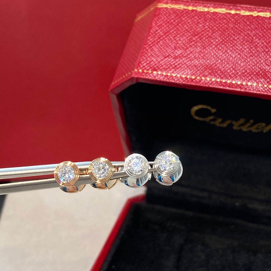 [⭐Haelin Jewelry]DAMOUR DIAMOND EARRINGS