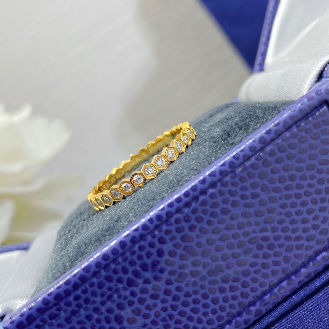 [⭐Haelin Jewelry]BEE LOVE DIAMOND PAVED SMALL RING