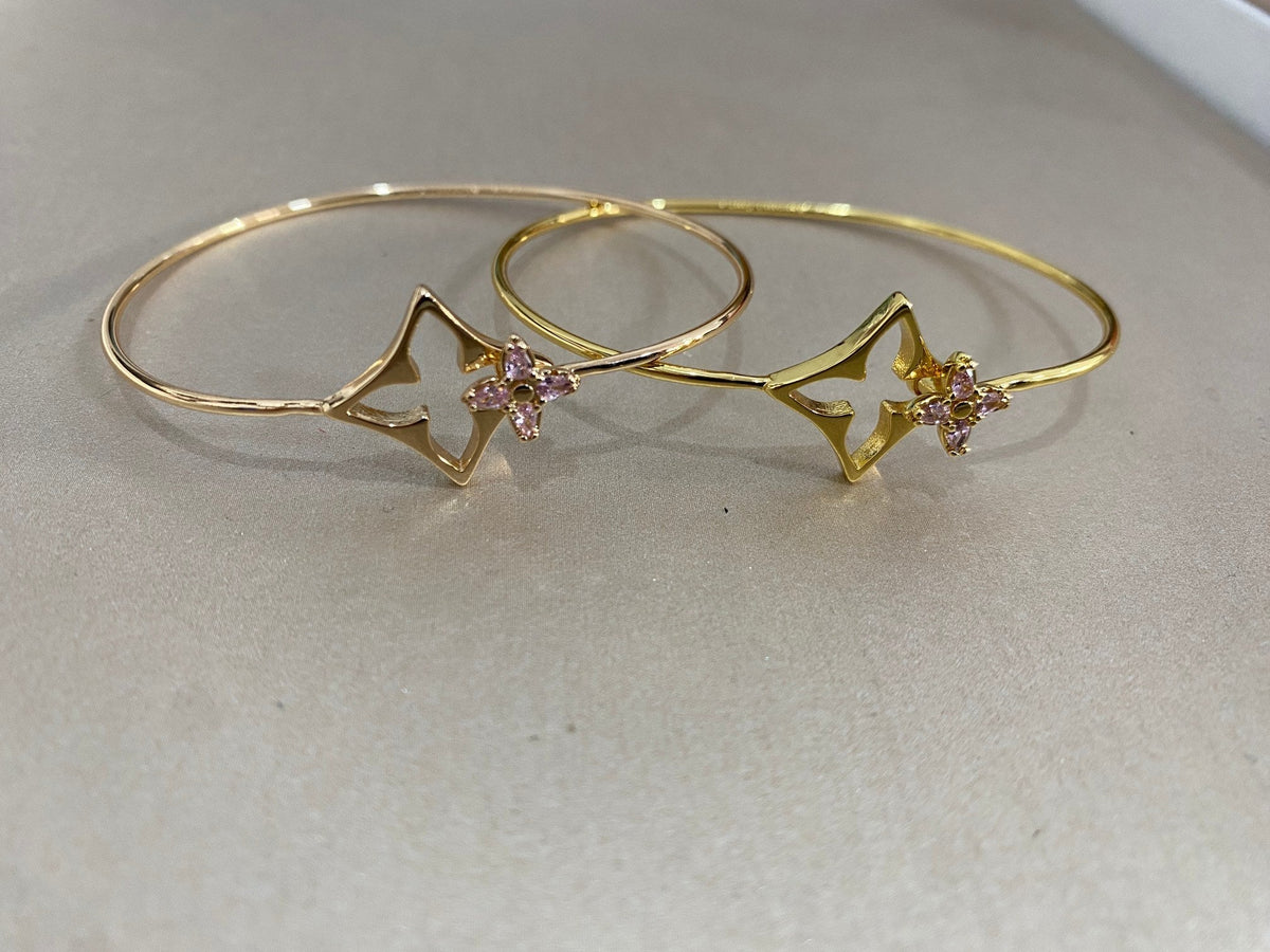 [⭐Haelin Jewelry]Pink Diamond Bracelet