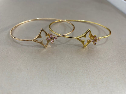 [⭐Haelin Jewelry]Pink Diamond Bracelet
