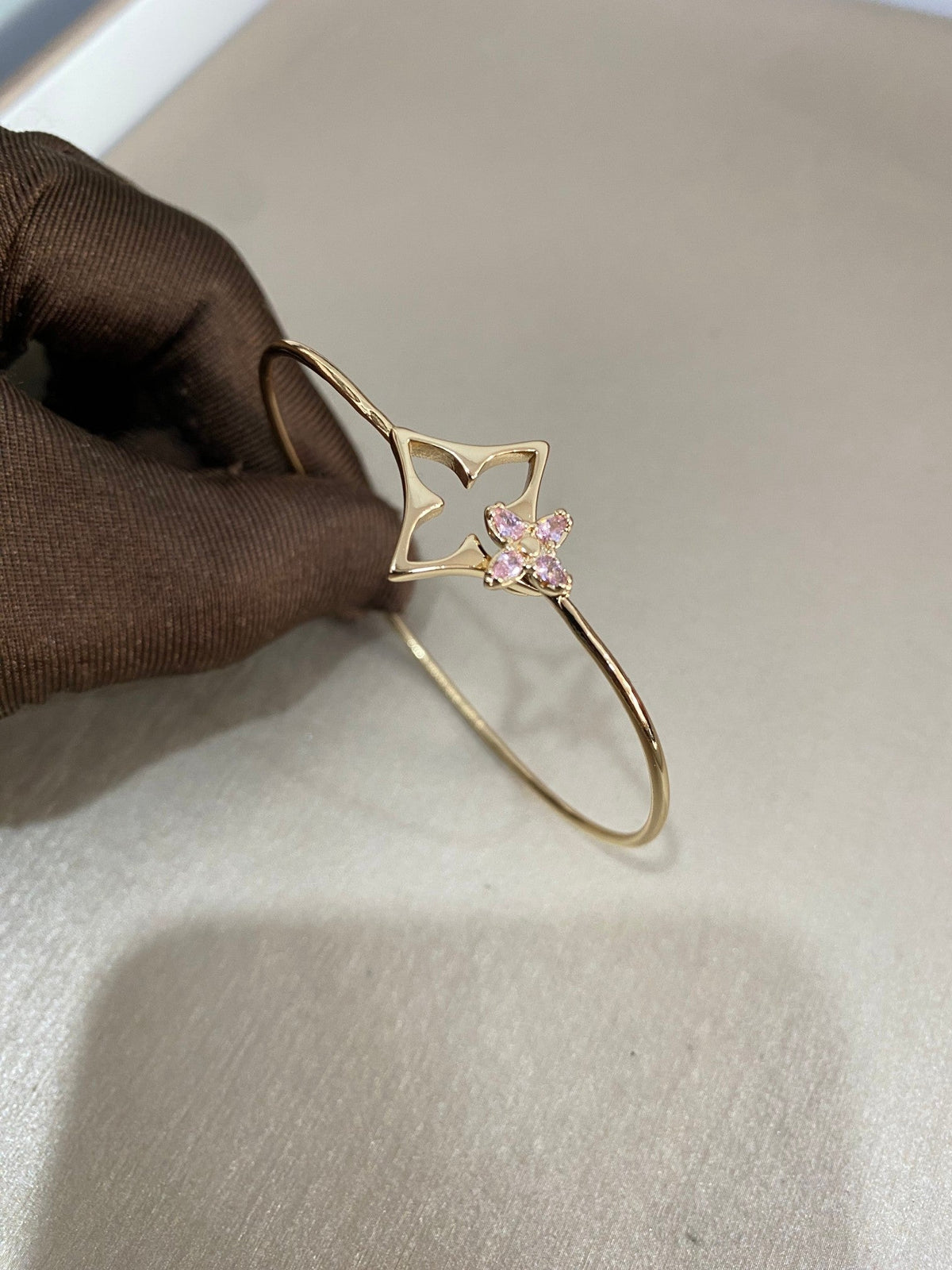 [⭐Haelin Jewelry]Pink Diamond Bracelet