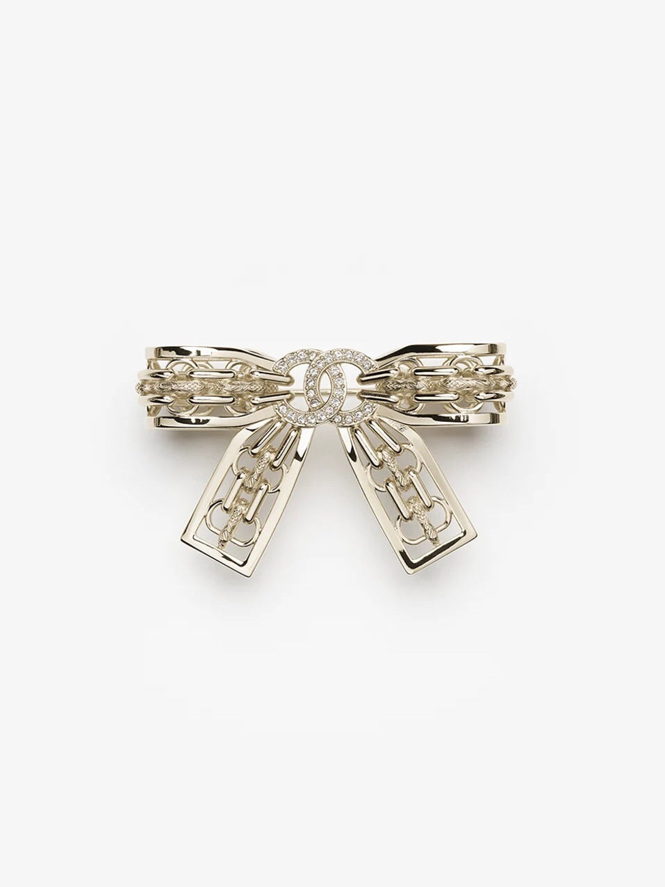 [⭐Haelin Jewelry]25K Hollow Bow Brooch