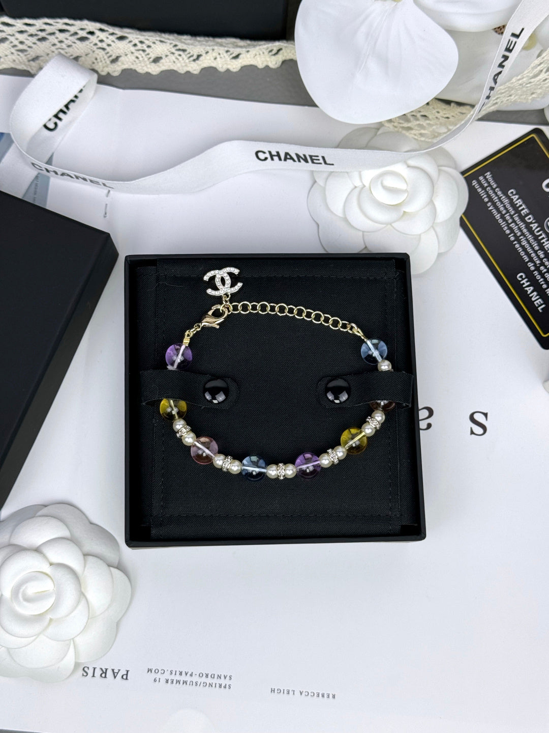 [⭐Haelin Jewelry]Colorful Transparent Resin Bracelet