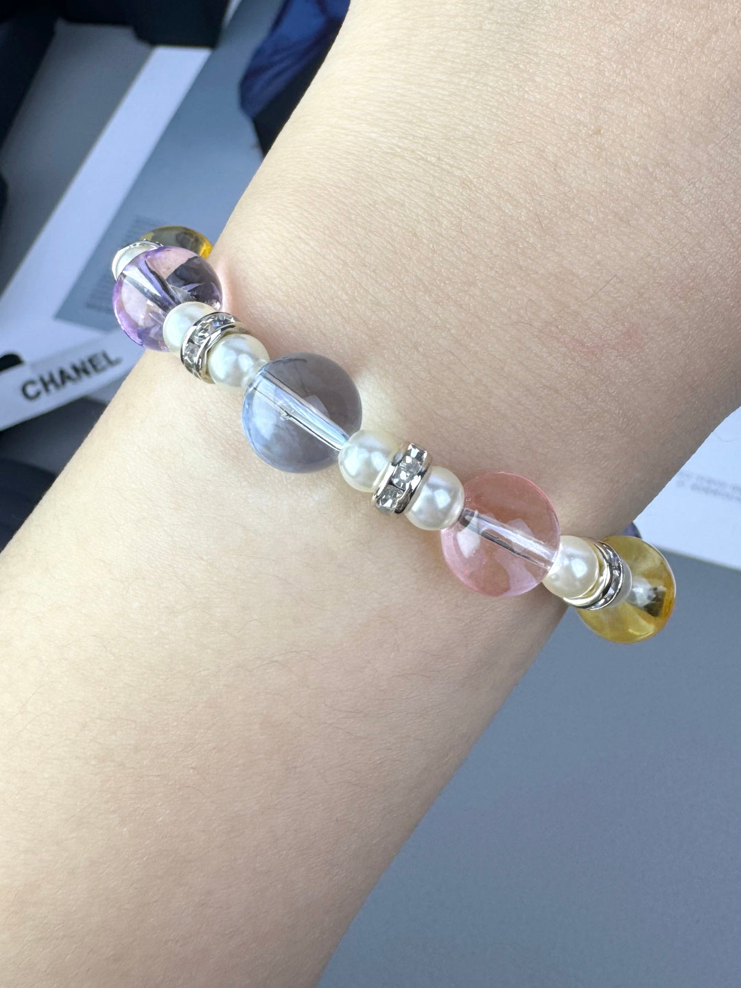 [⭐Haelin Jewelry]Colorful Transparent Resin Bracelet