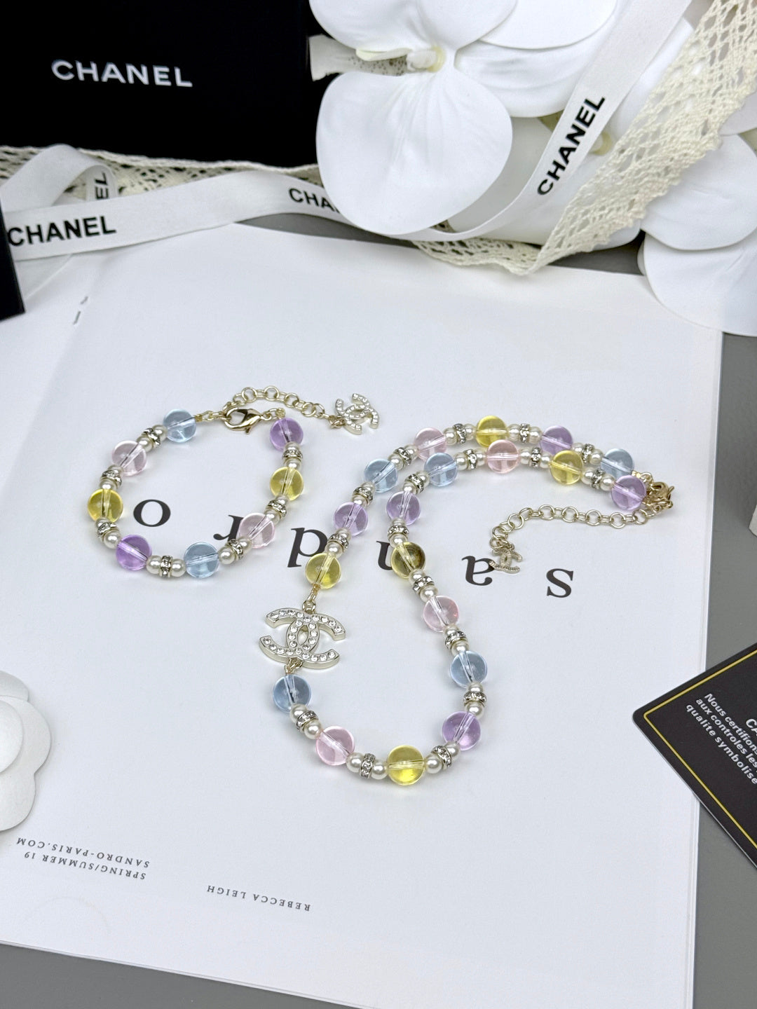 [⭐Haelin Jewelry]Colorful Transparent Resin Bracelet