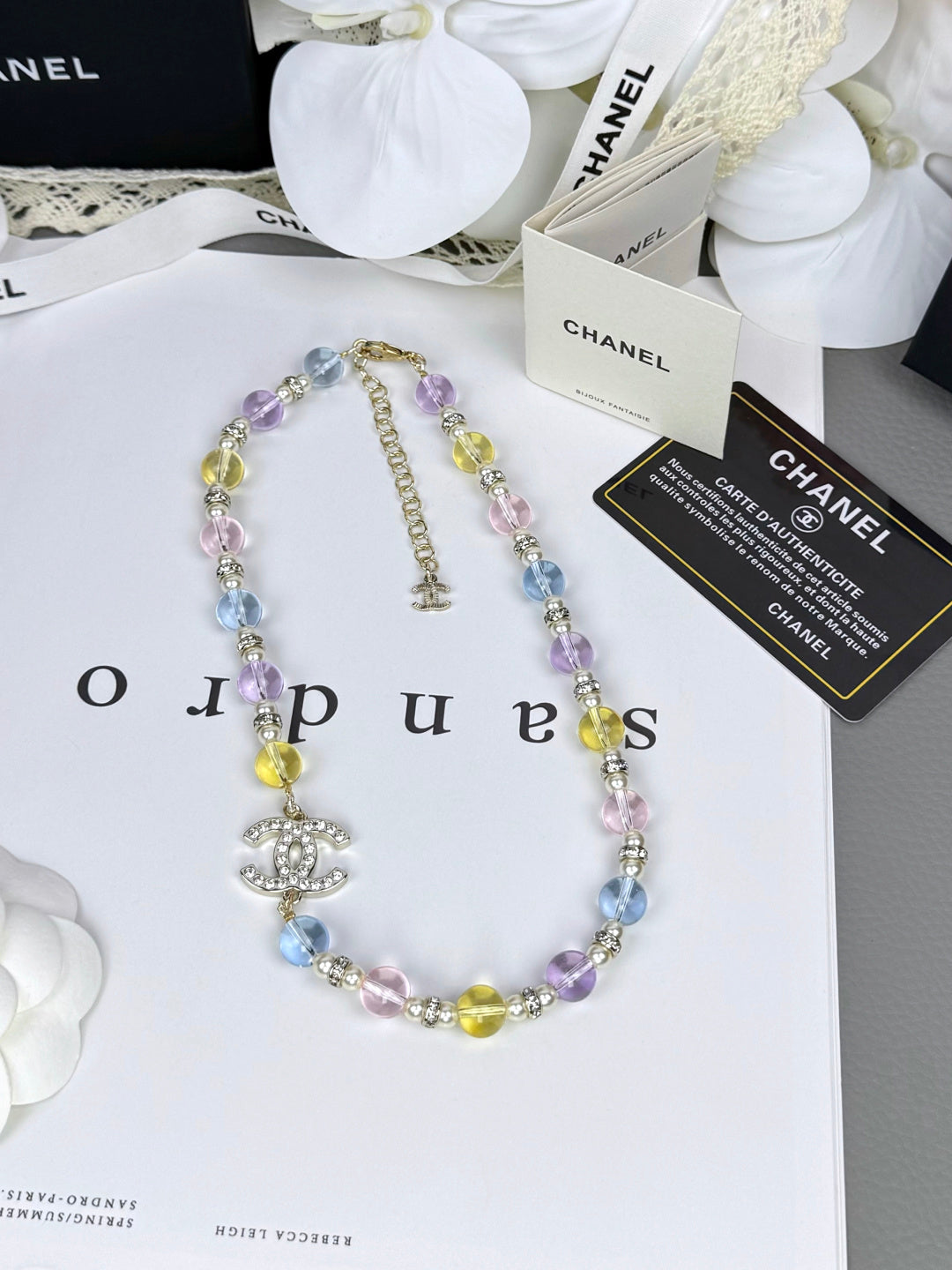 [⭐Haelin Jewelry]26C New Spring Collection Colorful Transparent Resin Necklace