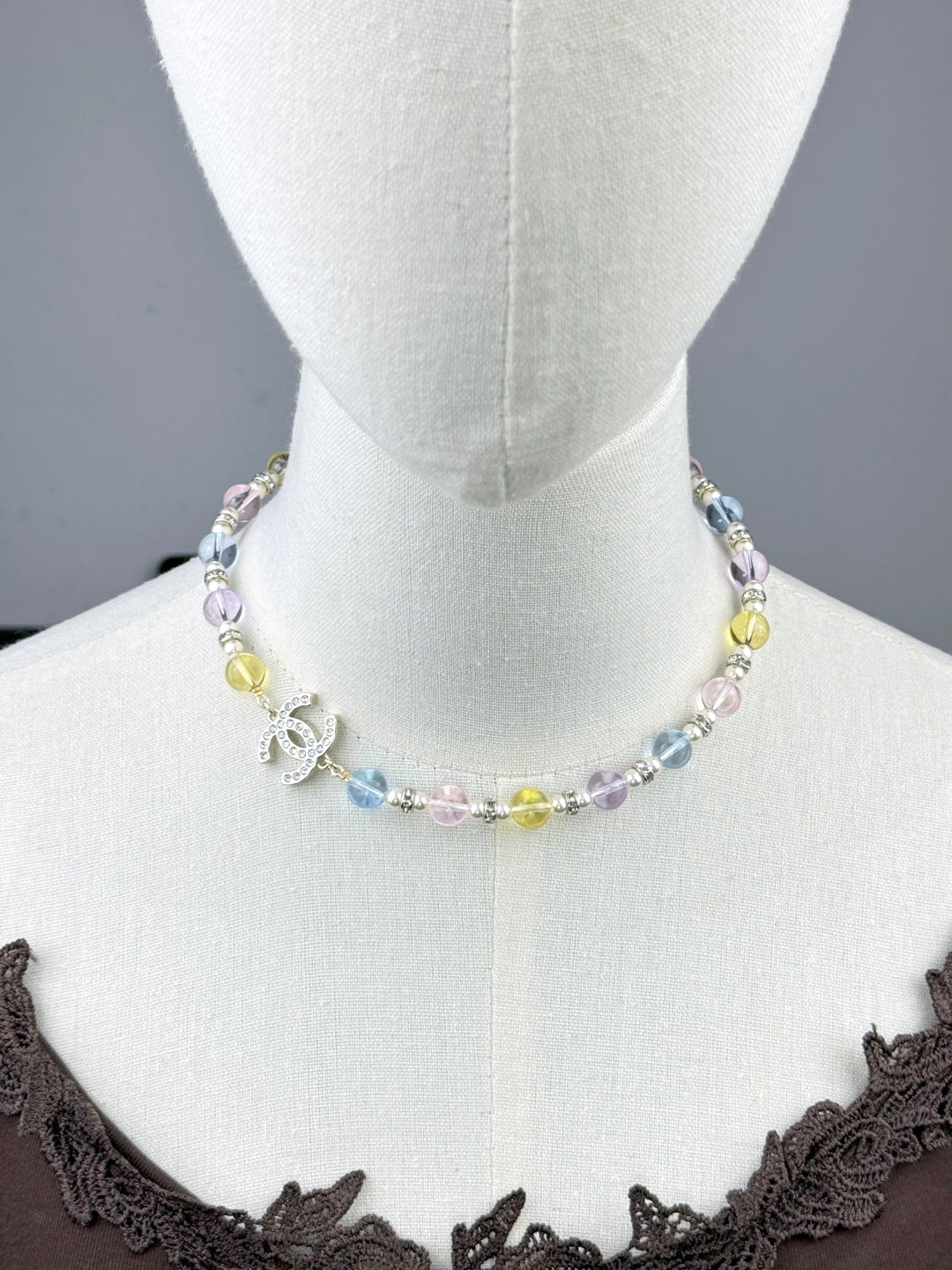 [⭐Haelin Jewelry]26C New Spring Collection Colorful Transparent Resin Necklace