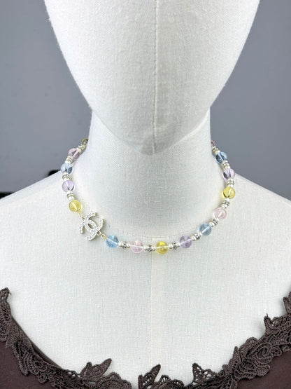 [⭐Haelin Jewelry]26C New Spring Collection Colorful Transparent Resin Necklace