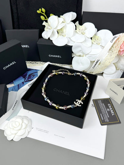 [⭐Haelin Jewelry]26C New Spring Collection Colorful Transparent Resin Necklace