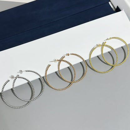 [⭐Haelin Jewelry]SMOOTH BEAD STUD EARRINGS