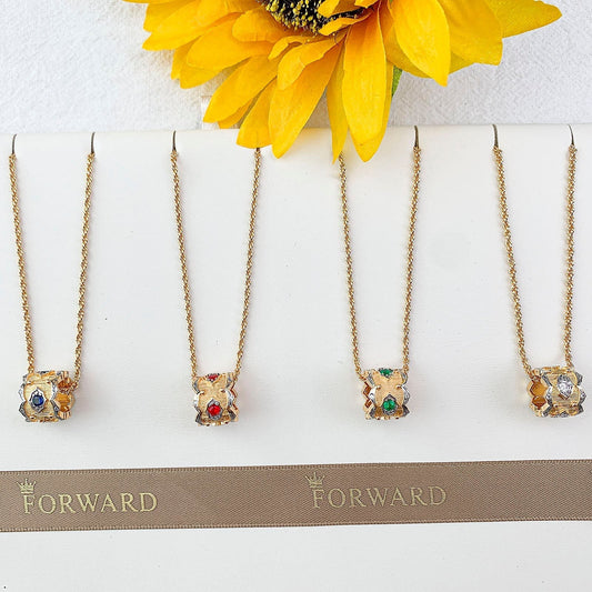 [⭐Haelin Jewelry] B.C.L “Little Waist” Enamel  NECKLACE（Various colors