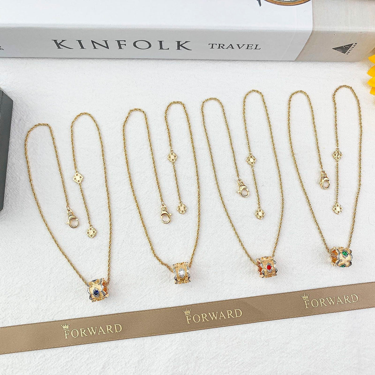 [⭐Haelin Jewelry] B.C.L “Little Waist” Enamel  NECKLACE（Various colors