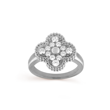 [⭐Haelin Jewelry]CLOVER DIAMOND RING
