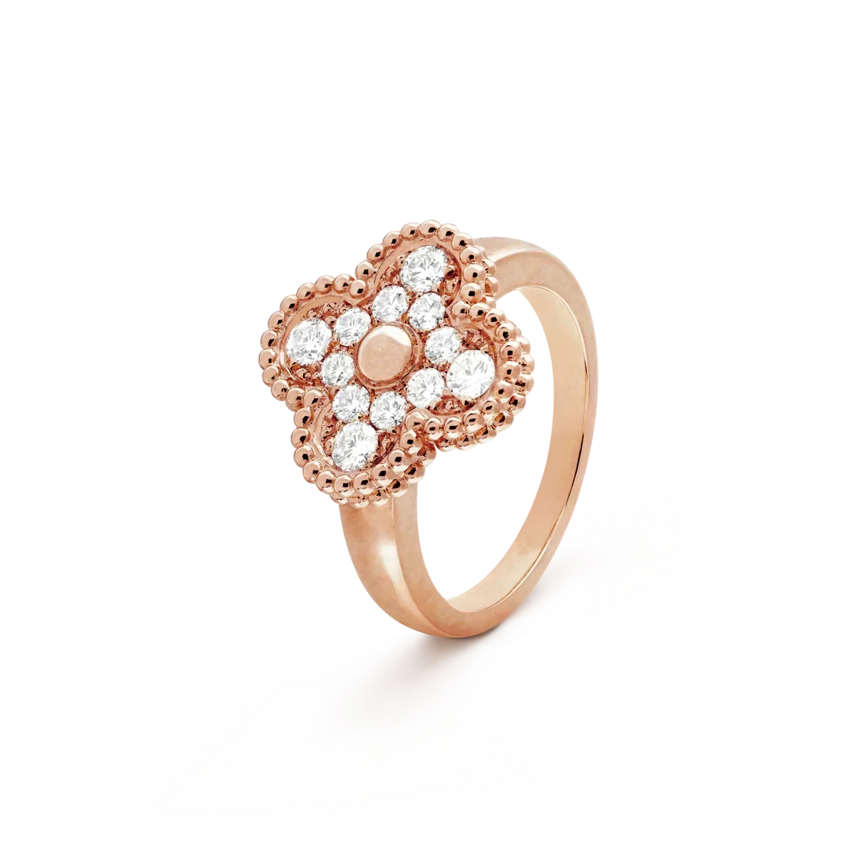 [⭐Haelin Jewelry]CLOVER DIAMOND RING