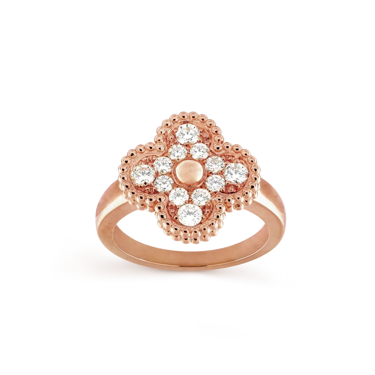 [⭐Haelin Jewelry]CLOVER DIAMOND RING
