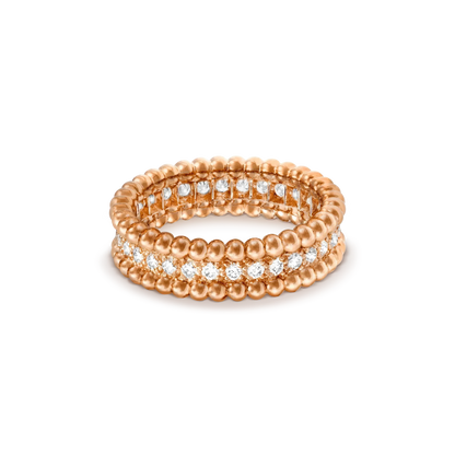 [⭐Haelin Jewelry]PERLEE DIAMOND ROSE GOLD RING