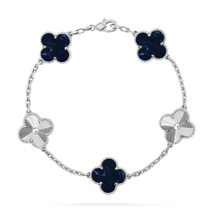 [⭐Haelin Jewelry]CLOVER 5 MOTIF PIETERSITE BRACELET COLLECTION