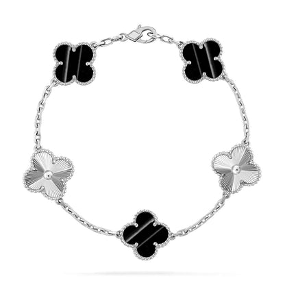 [⭐Haelin Jewelry] CLOVER 5 MOTIF PULSAR STONE BRACELET COLLECTION