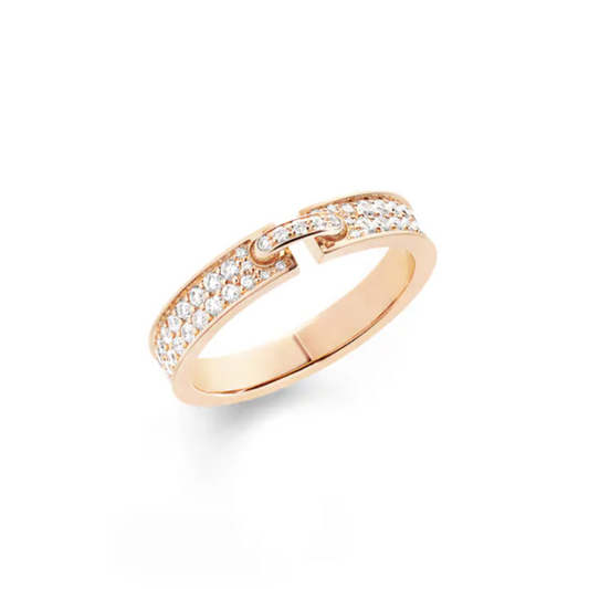 [⭐Haelin Jewelry]ALLIANCE LIENS VIDENCE PAVED DIAMOND 4MM RING